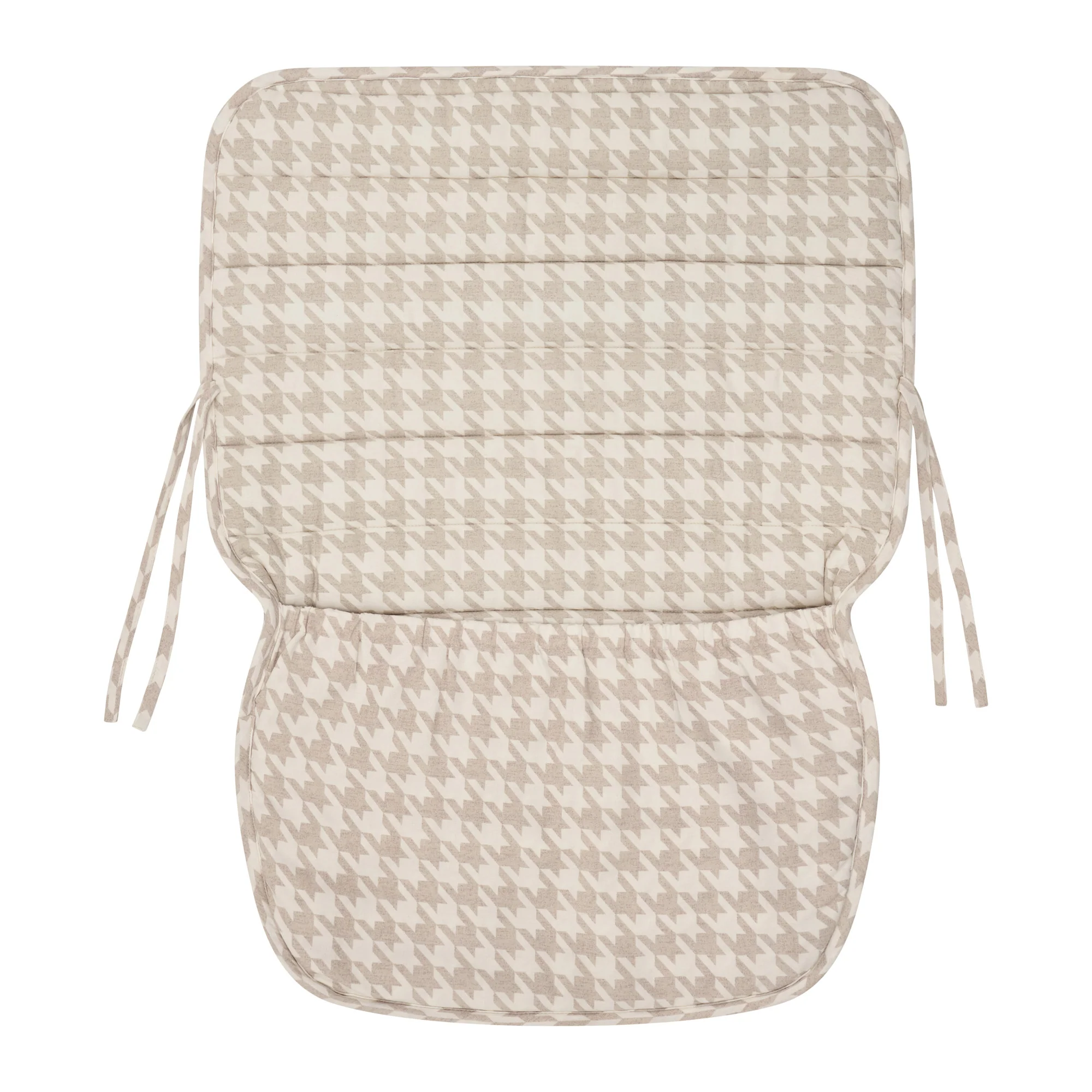 Houndstooth Linen Pram Cosy - Image 8