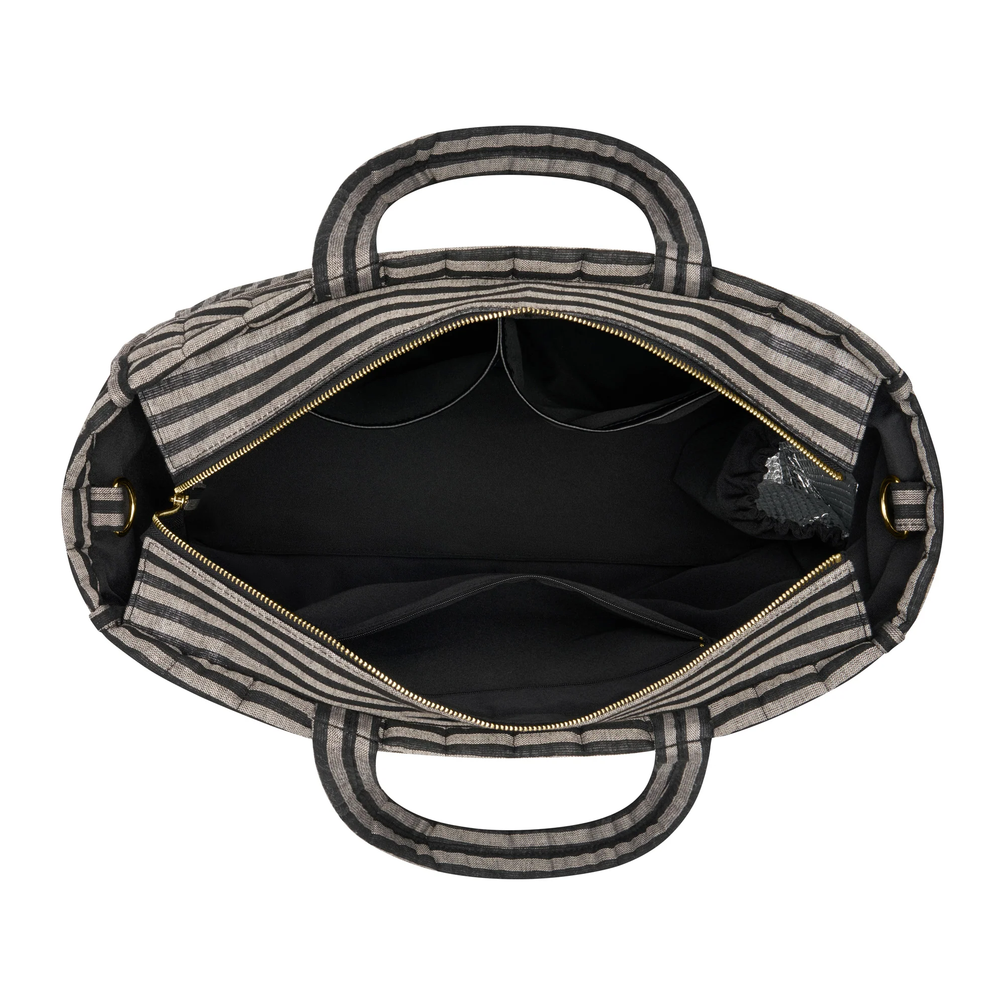 Noir Stripe Muse Baby Bag - Image 8