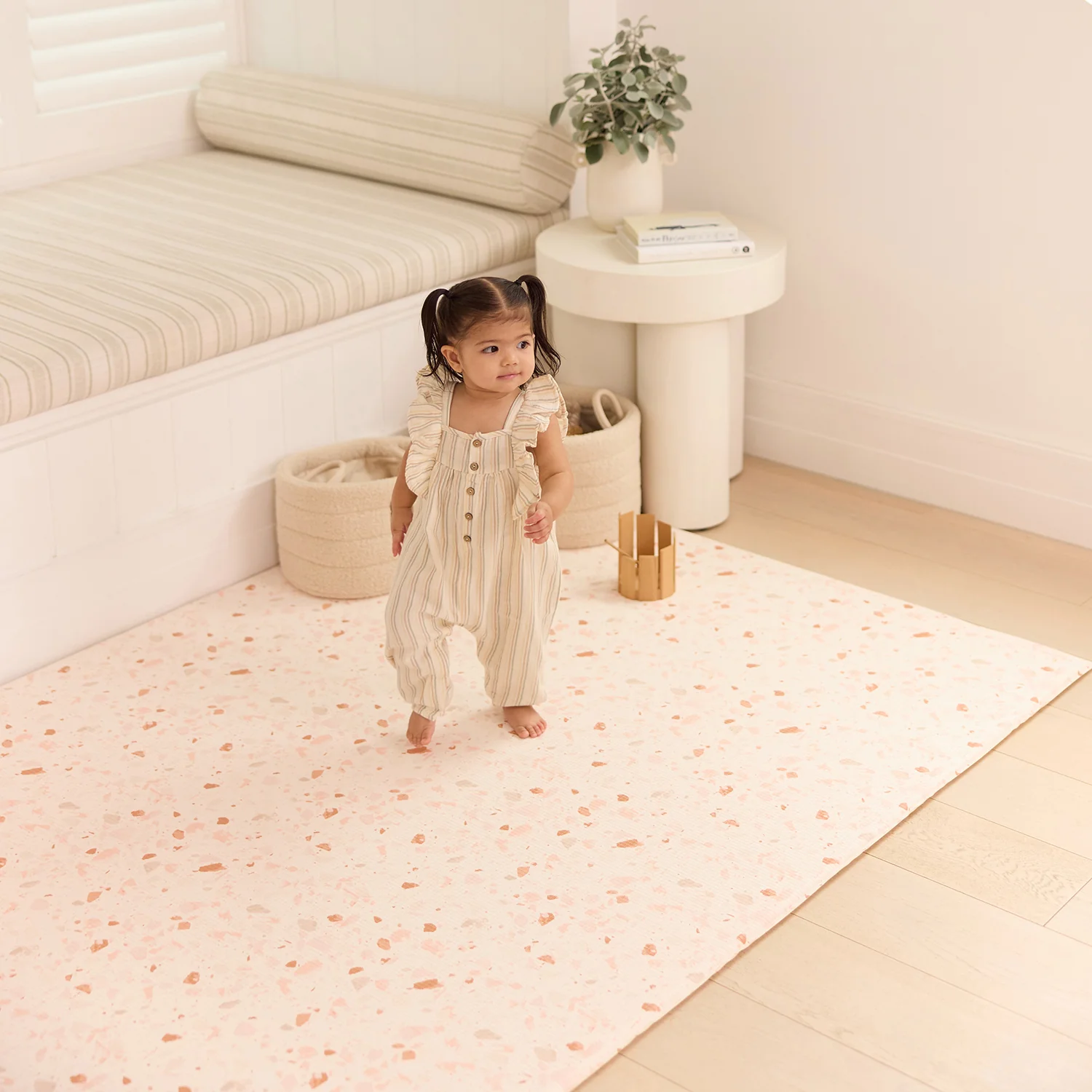 Large Foam Play Mat - Blush Terrazzo/Arch - Image 7
