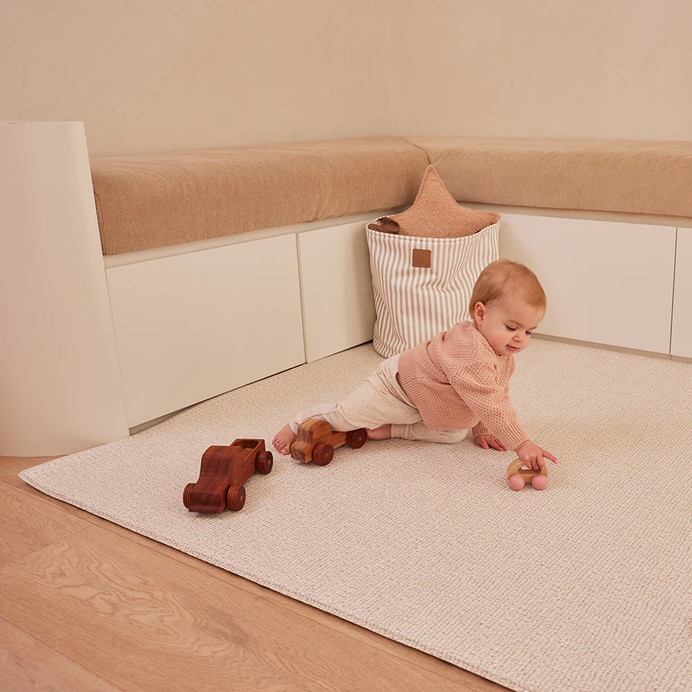 Large Foam Play Mat - Terrazzo/Weave - Image 7