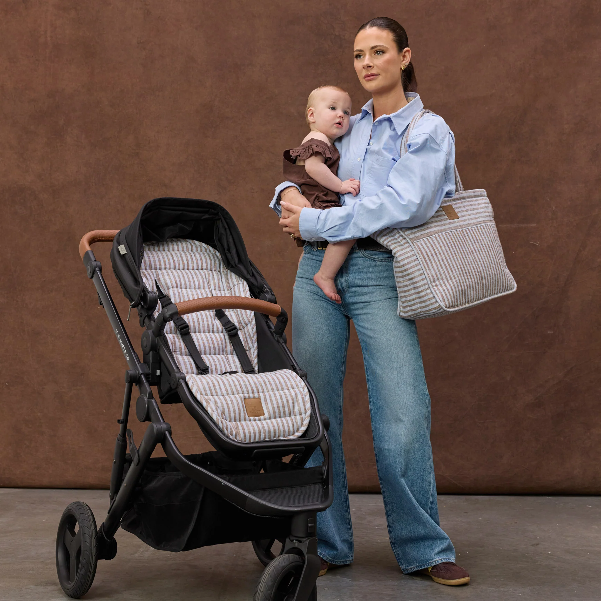 Sorano Stripe Muse Baby Bag - Image 3