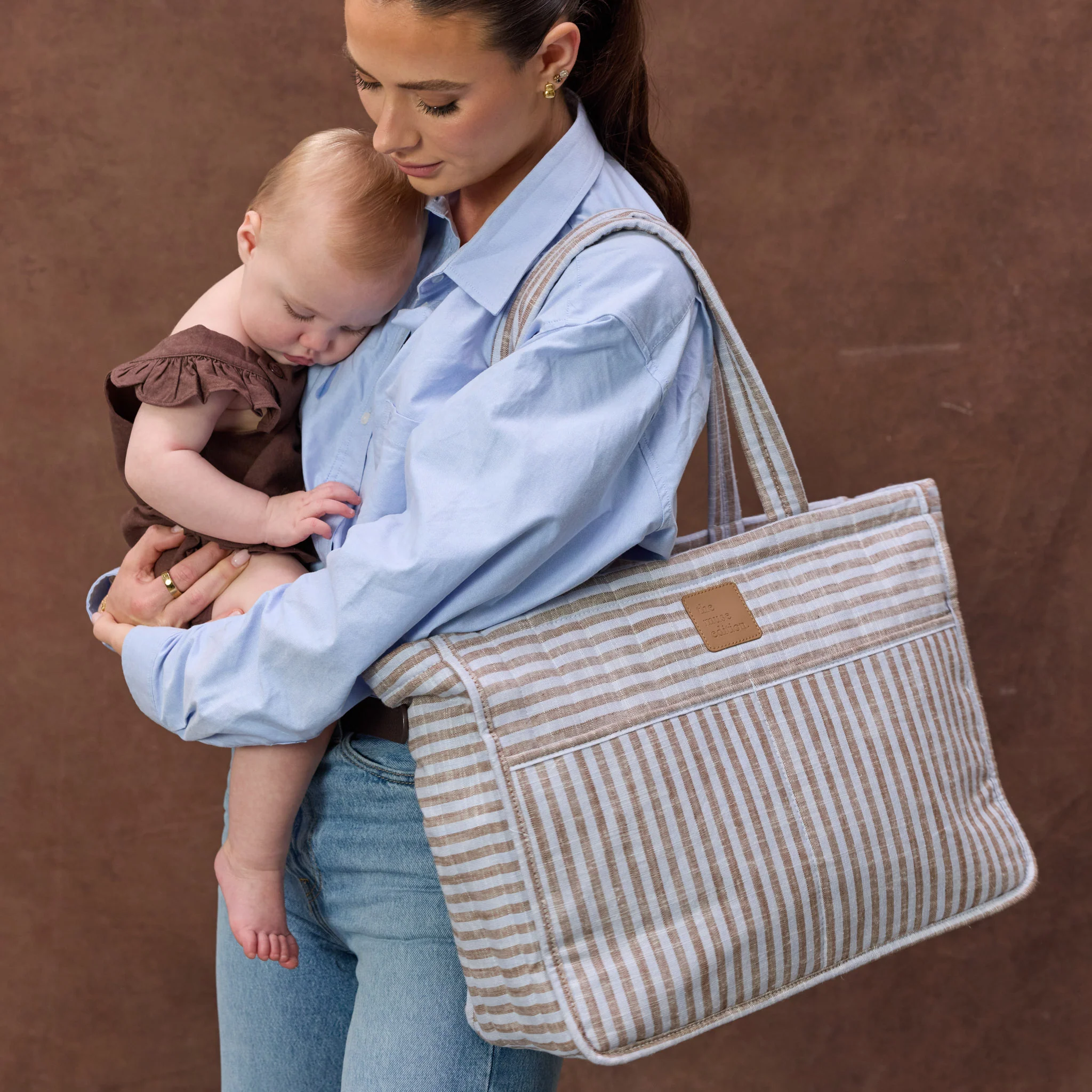 Sorano Stripe Muse Baby Bag - Image 6